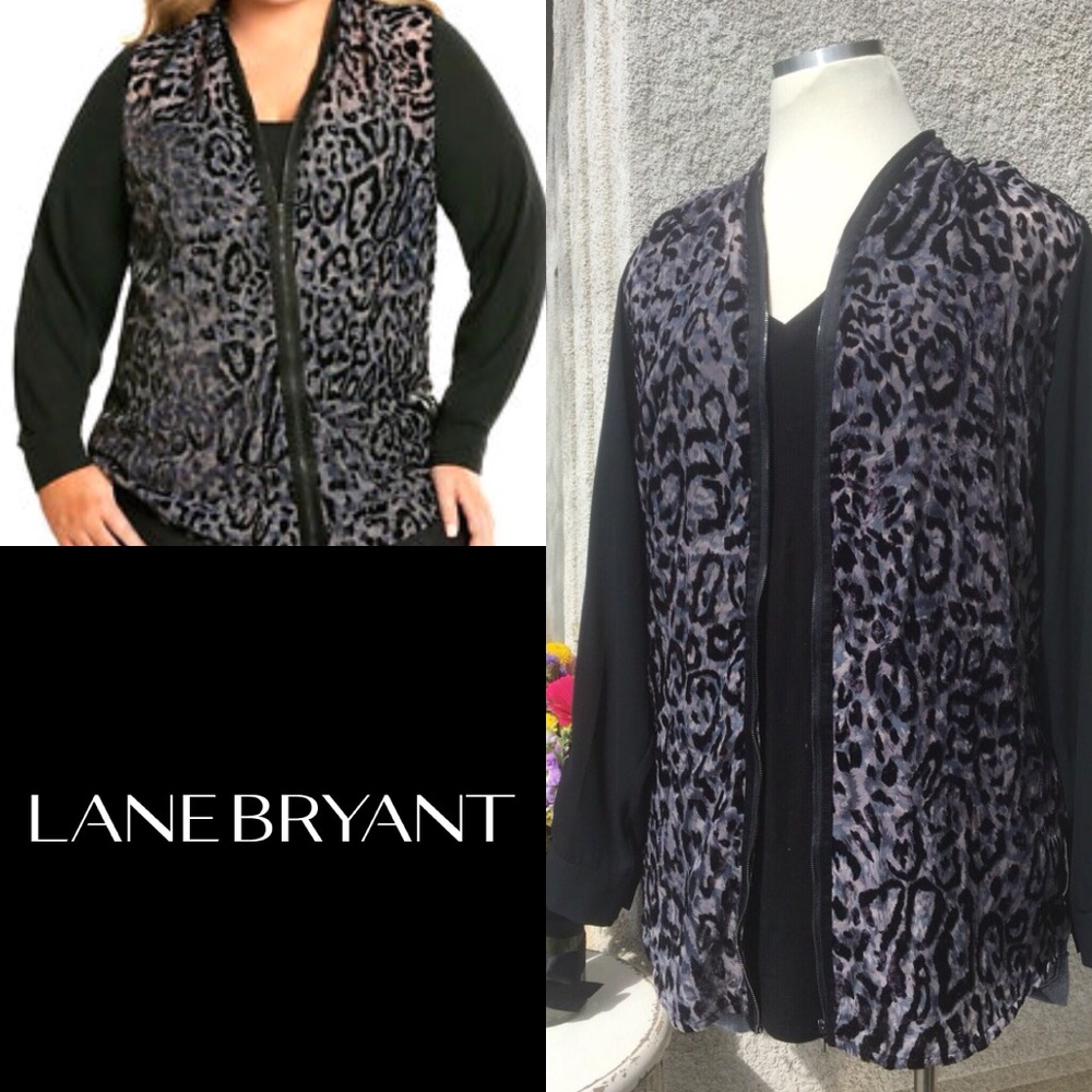 Leopard Zip up